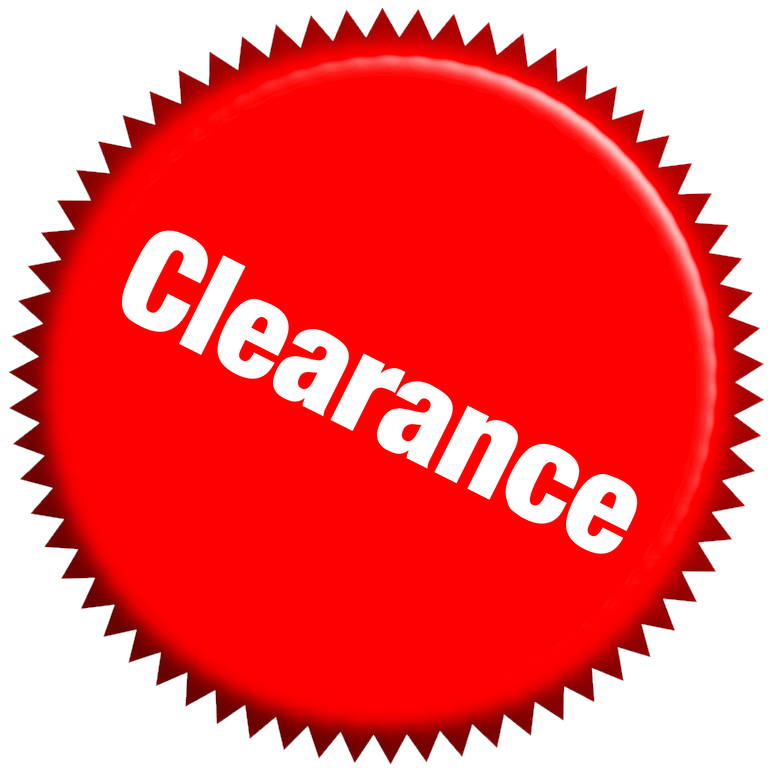 Logo for Clearance Items